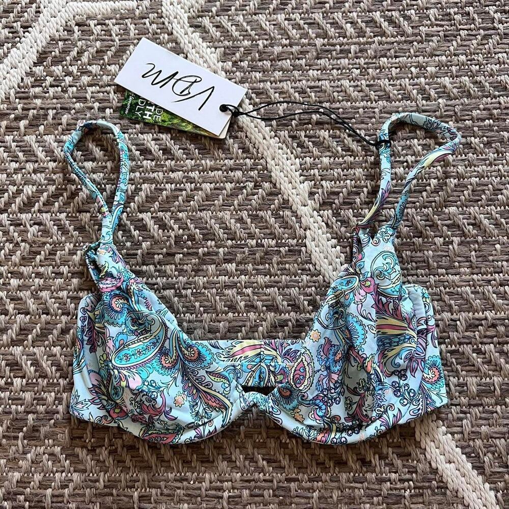 VDM the label underwire bikini sz xs